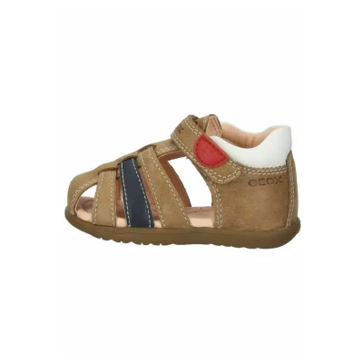 Imagen de Geox B Sandal Macchia Boy, Primeros Pasos para Bebé Niño, Marrón (Caramel) , 26 EU
