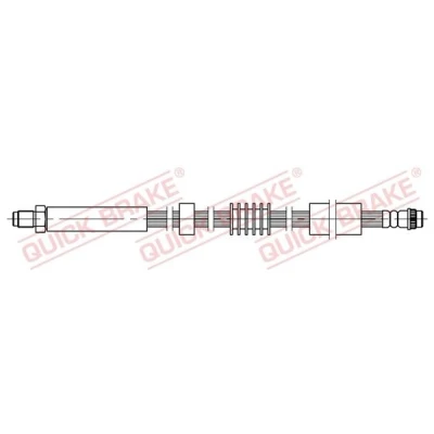 Imagen de QUICK BRAKE 32.801 Latiguillos de Freno 445 M10x1 PEUGEOT: 3008 I, CITROËN: C4 II Hatchback