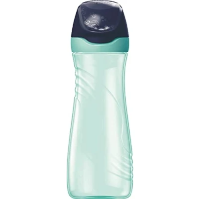 Imagen de Maped Botella de Agua Colección Origins Familia Plástico 580 ml Color Azul Verdoso Fácil Abrir Sistema Antigoteo y Antiderrames Limpieza Sencilla