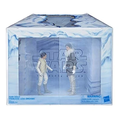 Imagen de Star Wars Black Series Hoth Leia Organa and Han Solo Figures