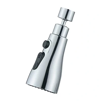 Imagen de Andoer 3 funciones 360 Cabezal de Pulverización para grifo Spayer Aireador Fregadero Ahorro Agua Cocina (Blanco)