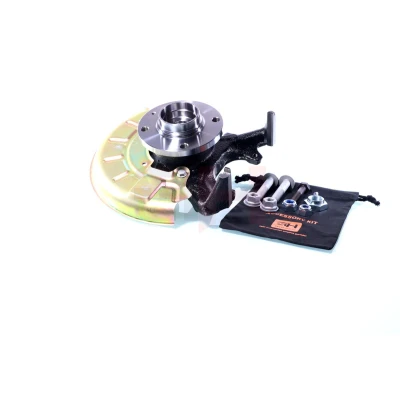 Imagen de GH 289949H Mangueta Eje delantero, derecha con buje de rueda, cojinete tapa contra salpicaduras, tornillos VOLKSWAGEN: GOLF 2