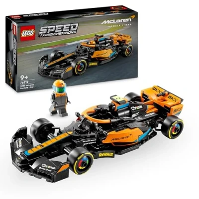 Imagen de Lego Speed Champions Coche de Carreras Fórmula 1 McLaren 2023 Maqueta Vehículo Juguete, Regalo para Niños y Niñas 9 Años o Más Jugar Exponer como Decoración 76919
