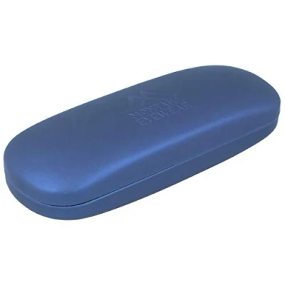 Imagen de Montana Eyewear Estuche para gafas, funda de goma con cierre abatible, gafas lectura, carcasa rígida (azul, 1 paquete plano)