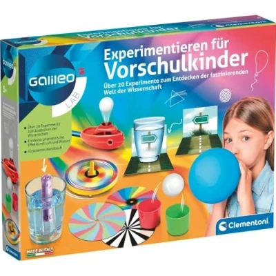 Imagen de Clementoni 69252.1 Galileo Juego de experimentos para preescolares , color/modelo surtido