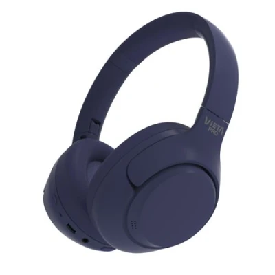 Imagen de Auriculares inalámbricos Vieta Pro Calm 2, Circumaurales, Bluetooth, Cancelación de Ruido, 60h Autonomía, Azul