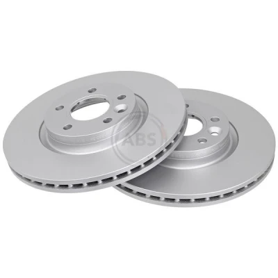 Imagen de A.B.S. COATED 18273 Disco de freno 300 25 5 108 ventilación interior con álabes en forma gotas revestido VOLVO: S40 II, V40 Hatchback, V50