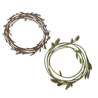 Imagen de Set de Troqueles Thinlits 10 pzas 664434 Guirnalda Funky Tim Holtz