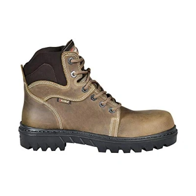 Imagen de COFRA 26700 000.W43 PUEBLO Botas de seguridad, S3 HI CI HRO SRC, color marrón y negro, talla 43