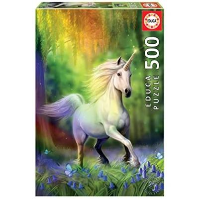 Imagen de Educa Puzzle de 500 Piezas para Adultos Persiguiendo el Arco Iris. Incluye Pegamento Fix Puzzle. A Partir 11 años (18448)