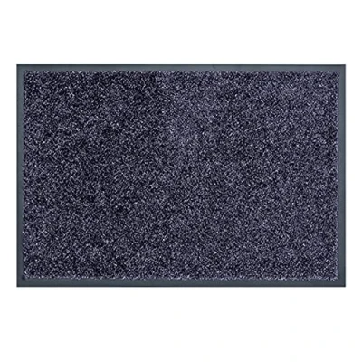 Imagen de Astra Felpudo Proper Tex Uni, contra la Suciedad, de Poliamida, Azul/Gris, 60 x 90 0,9 cm