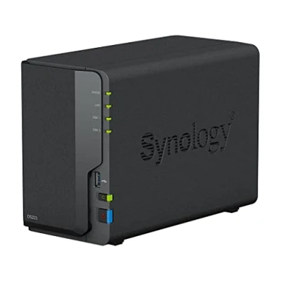 Imagen de SYNOLOGY DS223 2GB NAS 8TB (2X 4TB) WD Red+, montado y probado con SE DSM instalado