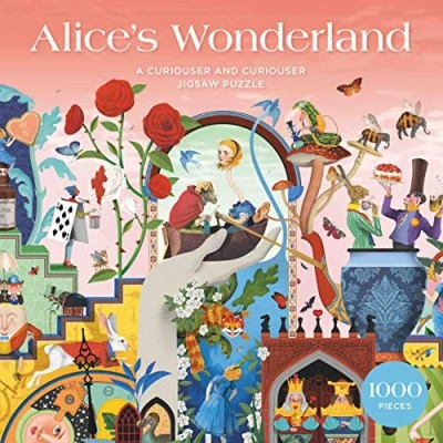 Imagen de Alice&#039;s Wonderland: A Curiouser and Jigsaw Puzzle