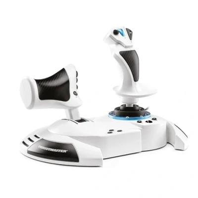 Imagen de Simulador de vuelo Thrustmaster T.Flight Hotas One Microsoft Flight Simulator Edition, Función timón doble, Para Xbox y PC, Blanco