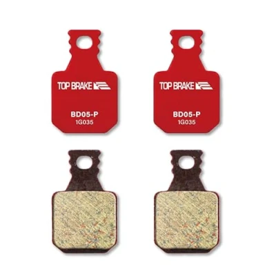 Imagen de Top Brake Pastillas de Freno Disco Bicicleta para MAGURA MT5/ MT7/ MT5E/MT7 Pro/MT Trail Front (Performance Rojo)