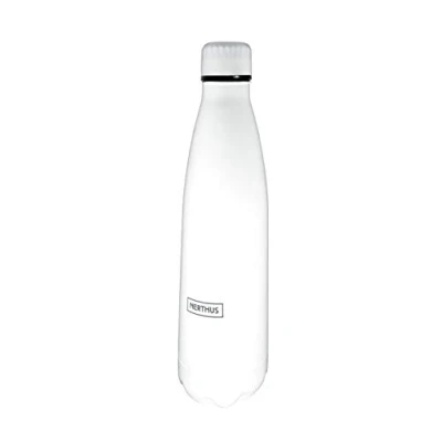 Imagen de Nerthus FIH 619 Termo Doble Pared para fríos y Calientes Diseño Blanca 750 ml Libre de BPA, Tapón Hermético, Acero Inoxidable 18/37, Blanco