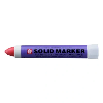 Imagen de Solid Marker, Twist action, 13mm, Red, Sold as 1 Each