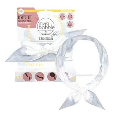 Imagen de invisibobble Bandana Rúrik Gíslason Be You Tiful I Cinta elástica pastel con goma para el pelo en espiral, diadema mujer y hombre, accesorios cabello diseñados corazón de Múnich