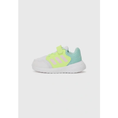 Imagen de adidas Performance Tensaur Unisex Zapatillas de entrenamiento para niños, Talla: 19, White/clear pink/yellow Zapatos
