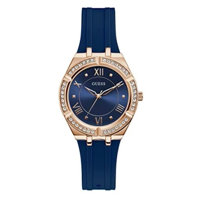 Imagen de GUESS Reloj Analógico para Mujeres de Cuarzo con Correa en Silicona GW0034L4