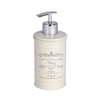 Imagen de Wenko Dosificador de jabón doméstico 350 ml Beige Crema