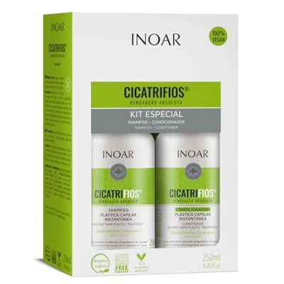 Imagen de Inoar Champú y acondicionador CicatriFios 250 ml
