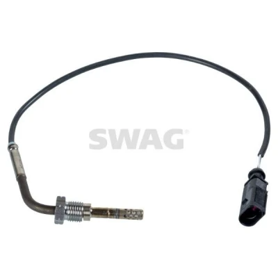 Imagen de SWAG 33 10 0377 Sensores al turbocompresor de gases escape AUDI: Q5, A4 B8 Berlina, A5 Sportback, PORSCHE: Cayenne, VOLKSWAGEN: Touareg II