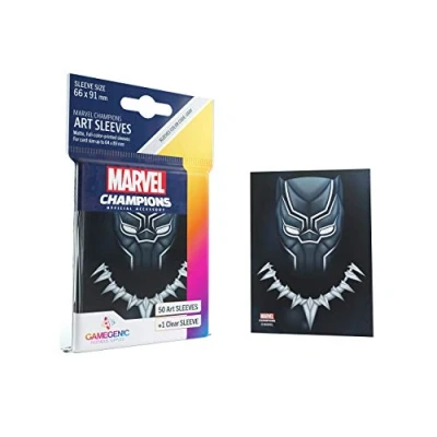 Imagen de Fantasy Flight Games Marvel Champions: Official Sleeves: Black Panther Card Game
