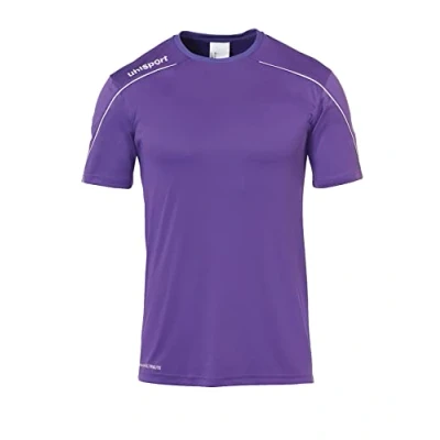 Imagen de uhlsport Stream 22 Shirt Shortsleeved Camiseta De Entrenamiento, Hombre, Morado/Blanco, M