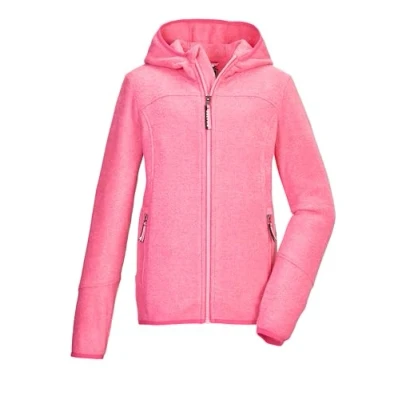 Imagen de killtec Niñas Chaqueta polar de punto/chaqueta con capucha KOW 347 GRLS KNTFLC JCKT, pink, 176, 42139 000