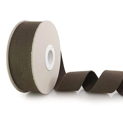 Imagen de Trimz 1905 5 30 87 Cincha de algodón Resistente, marrón, 5m x 30mm,