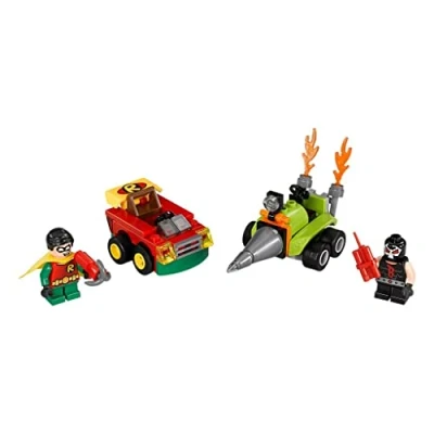 Imagen de LEGO Super Heroes Set Mighty Micros: Robin vs. Bane (76062)