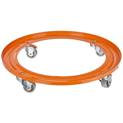 Imagen de Broncinox 10118 Com Gas Soporte metálico bombona, Ruedas, Metal, Multicolor, 30x4x30 cm