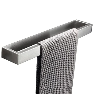 Imagen de Biutimarden Toallero de 40 cm, Acero Inoxidable, Autoadhesivo (Plato)