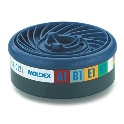Imagen de Moldex 9400 Gas filter A1B1E1K1 para seria 7000+9000 EasyLock, 2 unidades