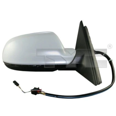 Imagen de Espejo retrovisor Tyc 302 0091 derecha imprimado para ajuste elect. espejo, convexo, calefactable AUDI: A4 B8 Berlina, Avant
