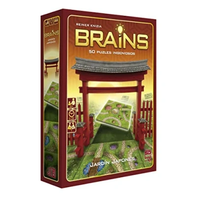 Imagen de Brains, EL Jardin JAPONES Juego de Lógica con 50 Puzzles, 1 Jugador a Partir 8 Años