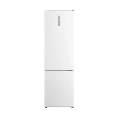 Imagen de Midea Frigorífico combi No Frost 59,5 cm ancho x 201 alto Blanco Nevera libre instalación 247 L + 83 congelador Refrigerador de bajo consumo con vertical