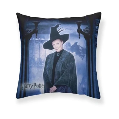 Imagen de BELUM Funda Cojín Harry Potter Tamaño: 50x50 Modelo: McGonagall A Tejido: Half Panama 100% algodón. 250 Grs.