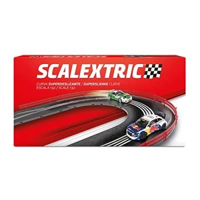 Imagen de Scalextric Accesorios y Extensiones Circuitos de Carreras ORIGINAL escala 1:32 (Curva Chicane Deslizante)