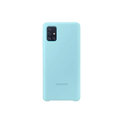 Imagen de Funda De Silicona Samsung Azul Para Galaxy A51