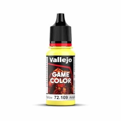 Imagen de Vallejo Game Color 72109 Toxic Yellow (18ml)