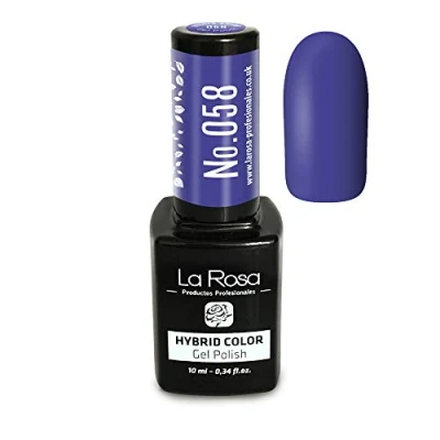 Imagen de La Rosa Spain UV LED Hybrid Color Gel Esmalte Semipermanente N058 10 ml