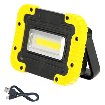 Imagen de WOLFPACK LINEA PROFESIONAL Linterna de Trabajo Led Multifunción Recargable 2.000 mAh. / 10 W. 500 Lúmenes 4 Imanes/Bateria Externa/Soporte 180º