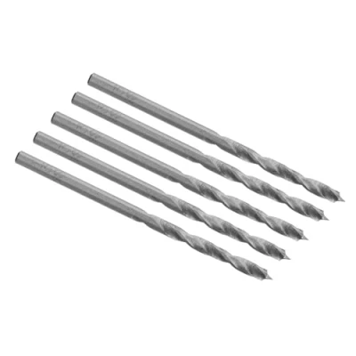 Imagen de ENT 50030 HSS G Premium: Brocas para madera en pack de 5 piezas 3 mm diámetro, 30 longitud útil y 61 total con punta centradora labios corte