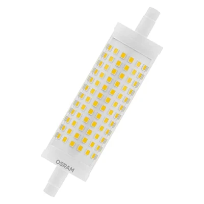Imagen de OSRAM Linterna LED regulable con base R7s, tubo de 18,2 W, repuesto 150 luz blanca cálida (2700 K)