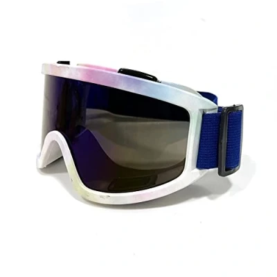 Imagen de ENEN Gafas de Esqui para Hombre Mujer, 100% Protección UV Snowboard Nieve Espejo OTG Viento Antivaho Esquiar Deportes Invierno (G)