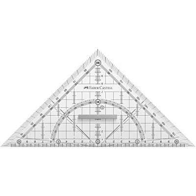 Imagen de Faber Castell Grip Triángulo 171.010 geometría con 22 CM