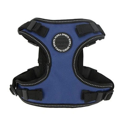 Imagen de Puppia PLRA HF9323 RB L Royal Blue Trek Arnés de Seguridad F para Mascotas