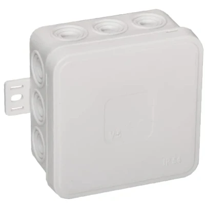 Imagen de ORNO JB 13803 Caja Estanca de Conexiones IP54 12 Entradas Cable 85x85x41mm 1 ud. (Blanco)